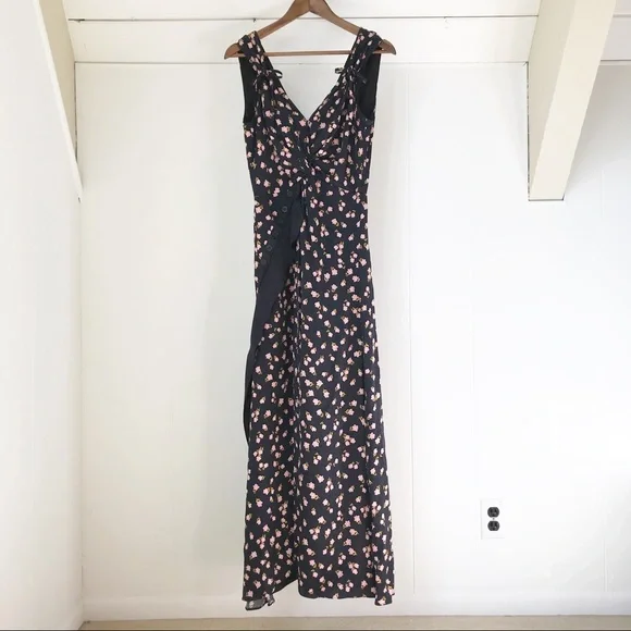 Self-Portrait Floral Print Maxi Dress - Picture 2 of 14
